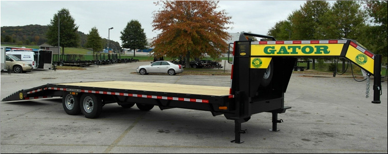Gooseneck flat bed trailer for sale14k  Breckinridge County, Kentucky